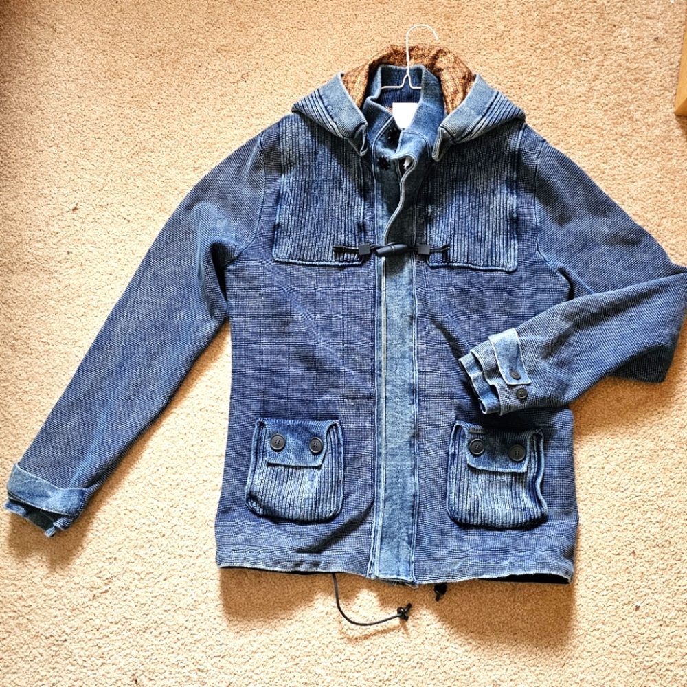 BARK Blue Denim Jacket. Size L